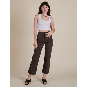 Big Bud Press Work Pants in Espresso Brown Size XS Petite - Made in USA